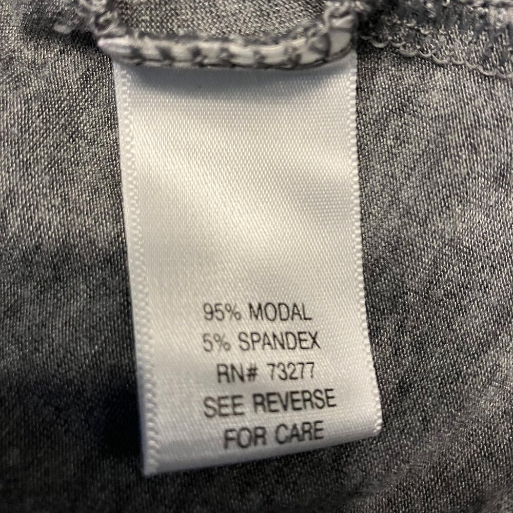 Apt 9 Essential Petite Long Sleeve Moch Turtleneck Gray Lightweight PXL - Picture 3 of 7